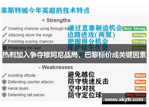 热刺加入争夺穆阿尼战局，巴黎标价成关键因素